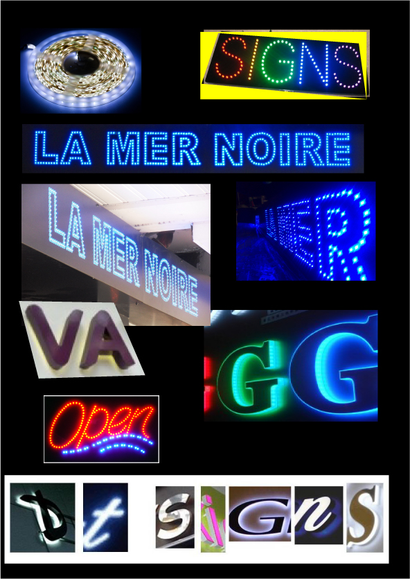 enseignes lumineuses