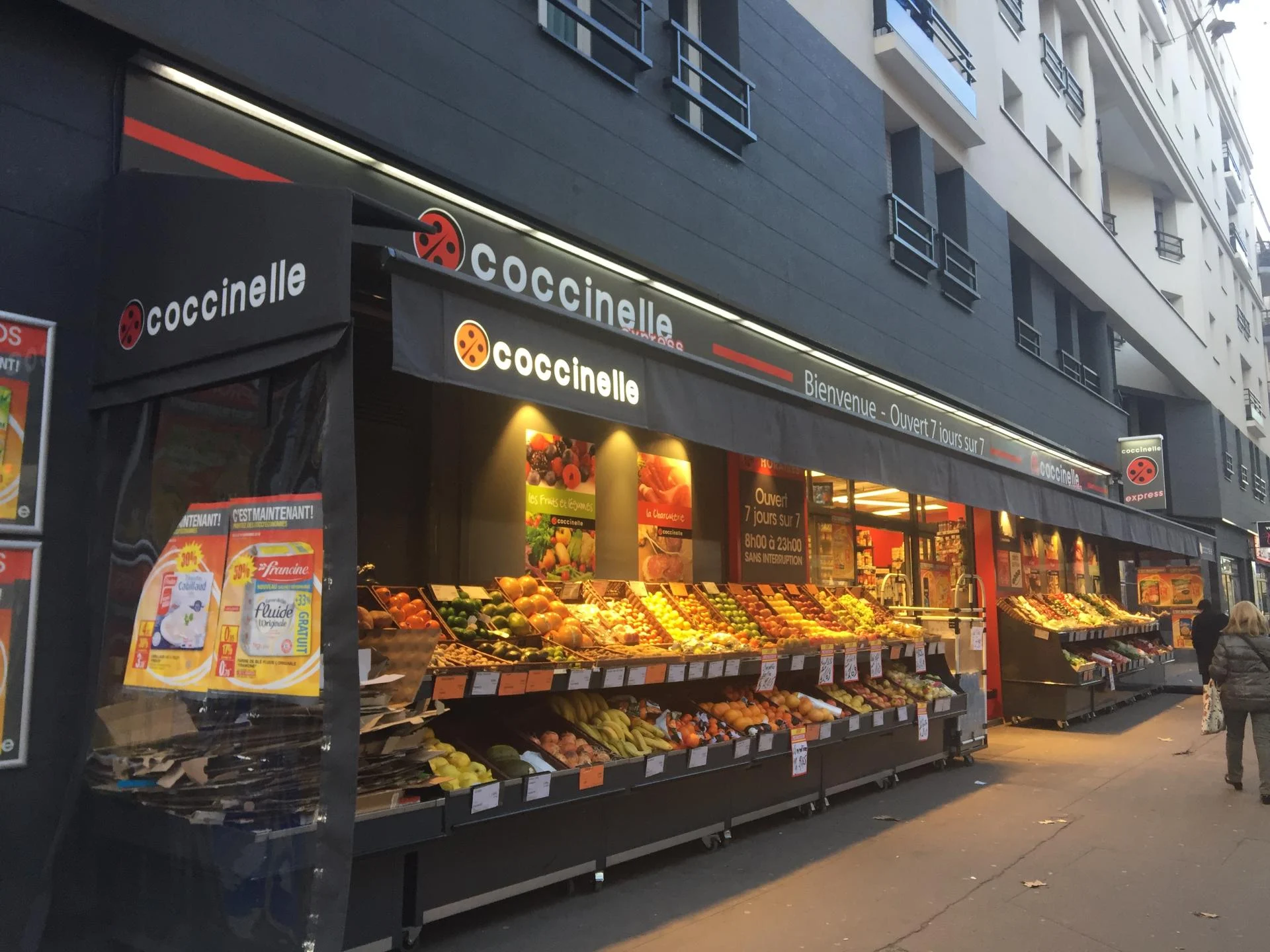 supermarché Coccinelle