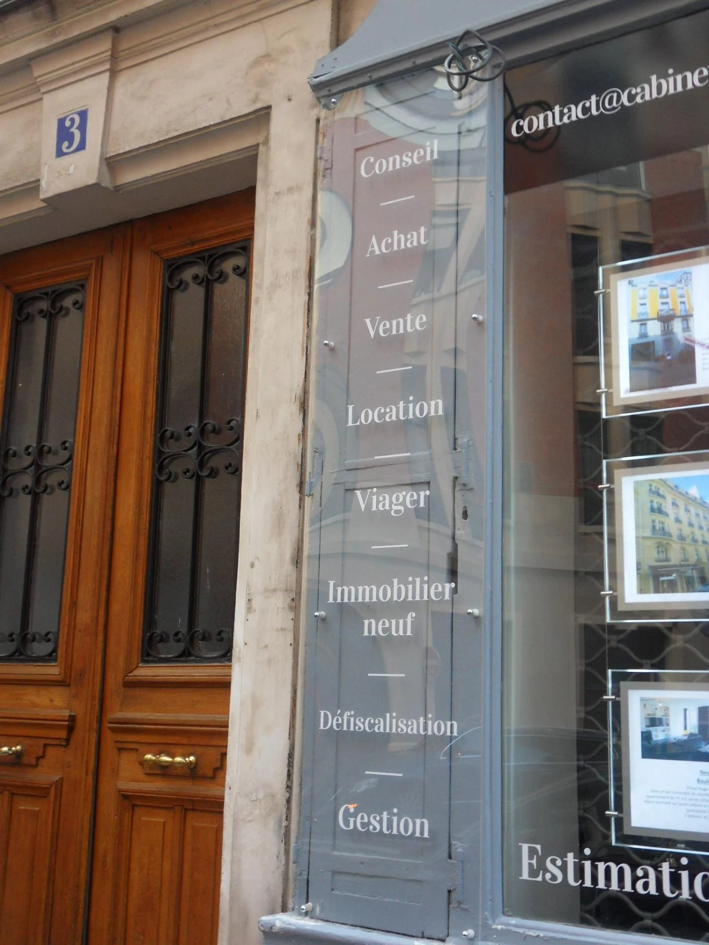 Inscription adhesive sur pmma transparent 2 va enseignes